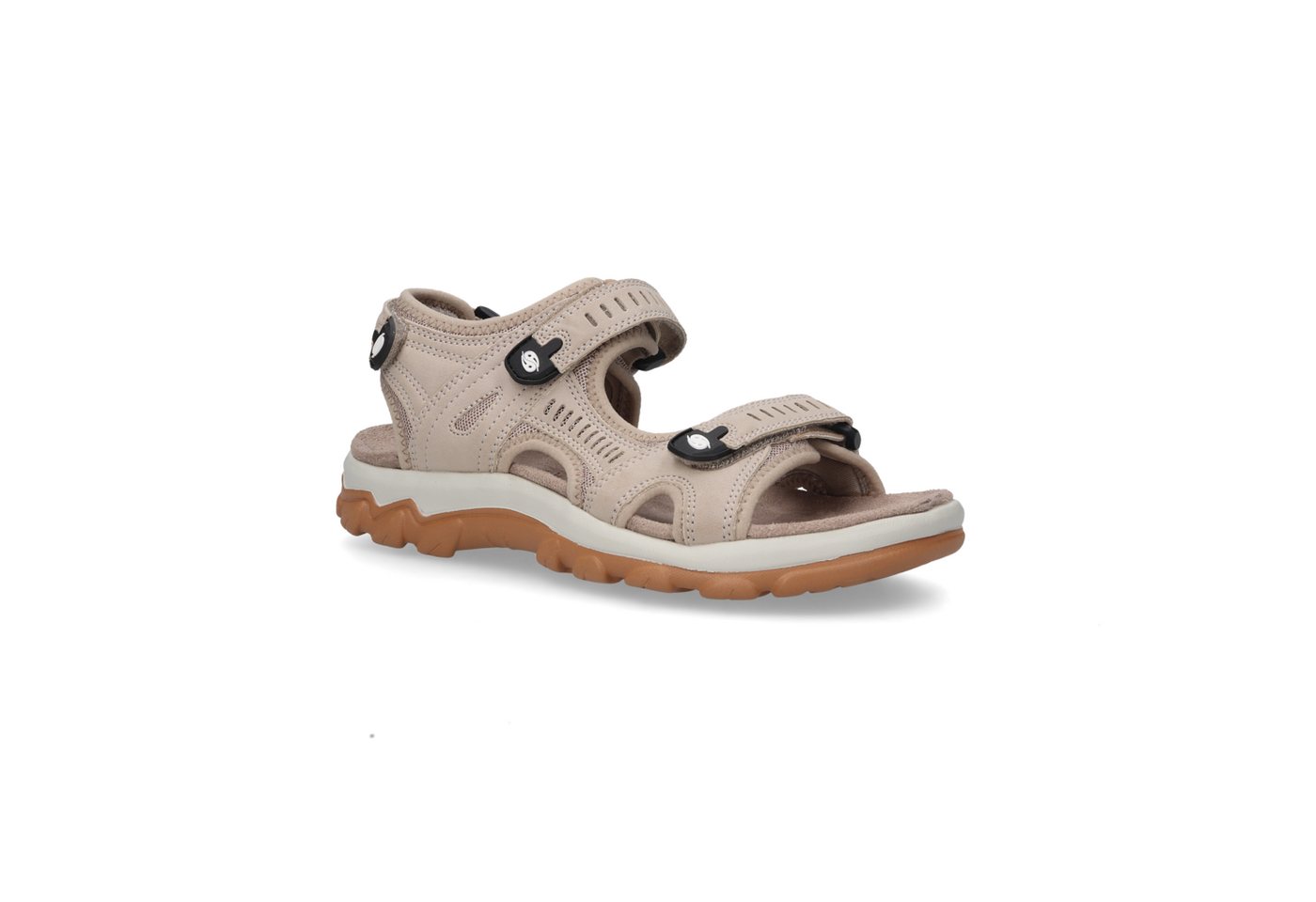 Dockers by Gerli Sandale Trekking Sandale, Sommerschuh mit Klettverschluss
