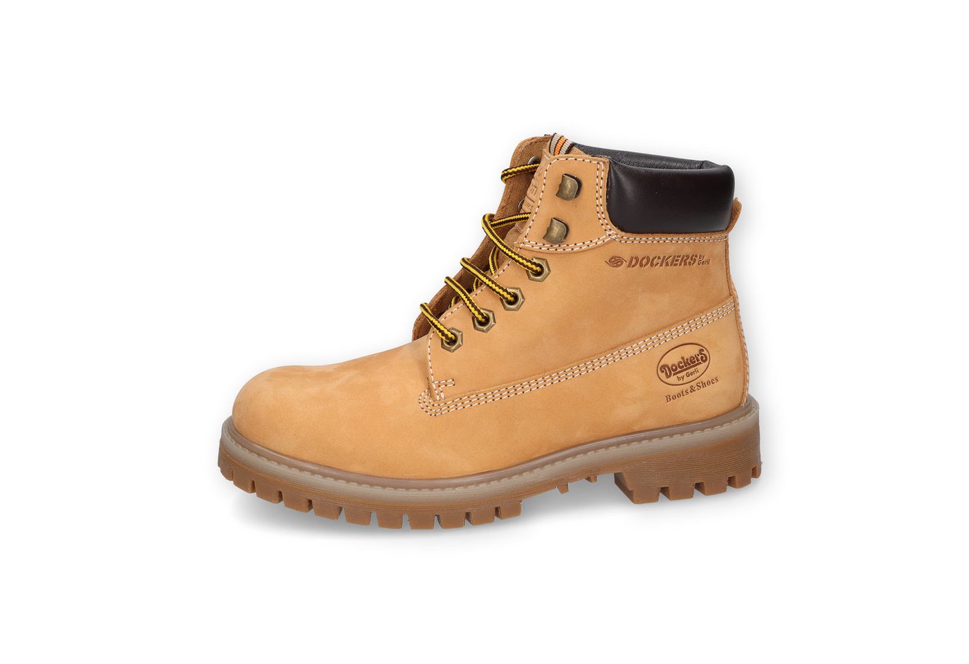 Dockers by Gerli Schnürboots (orange)