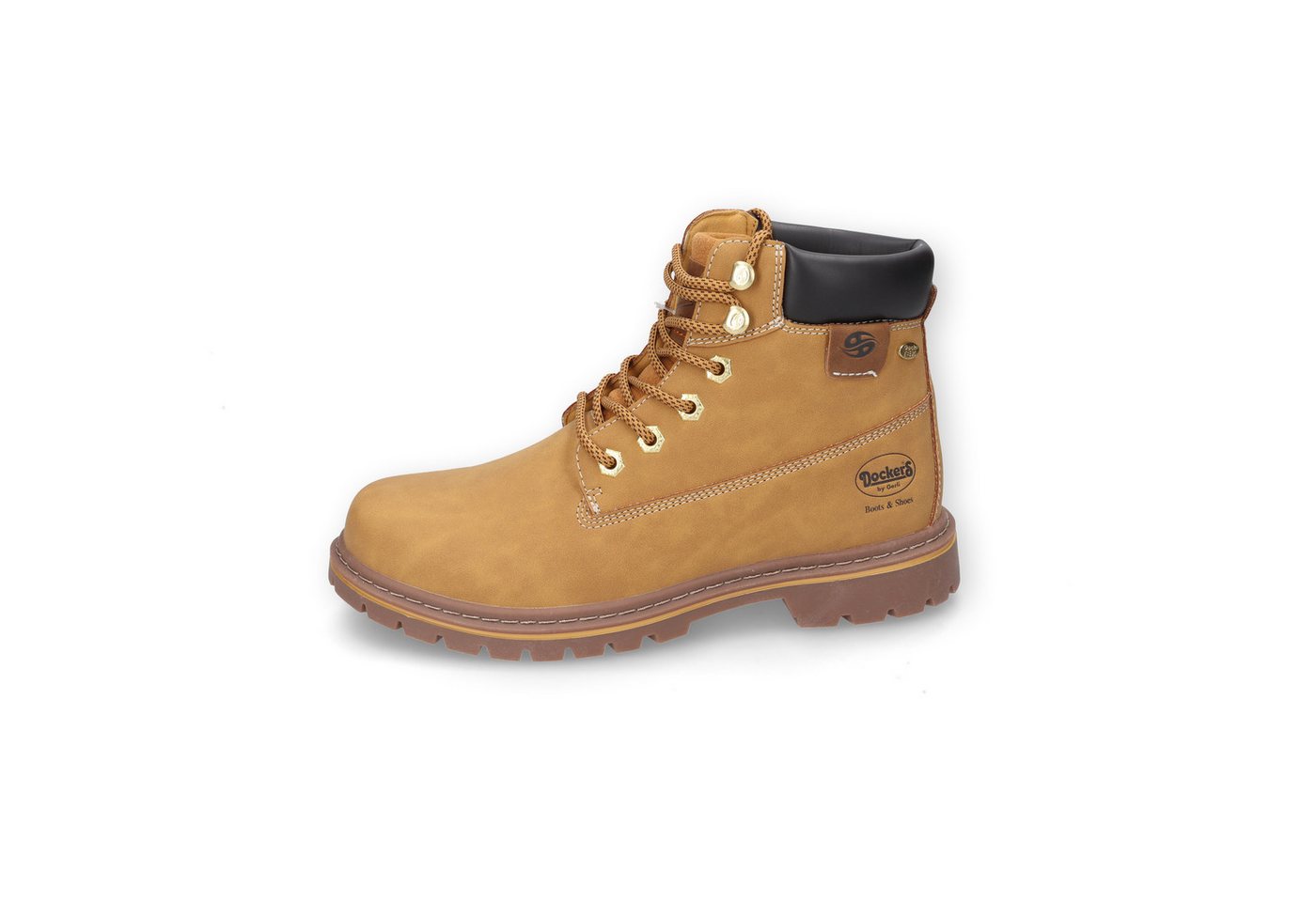 Dockers by Gerli Schnürboots (orange)