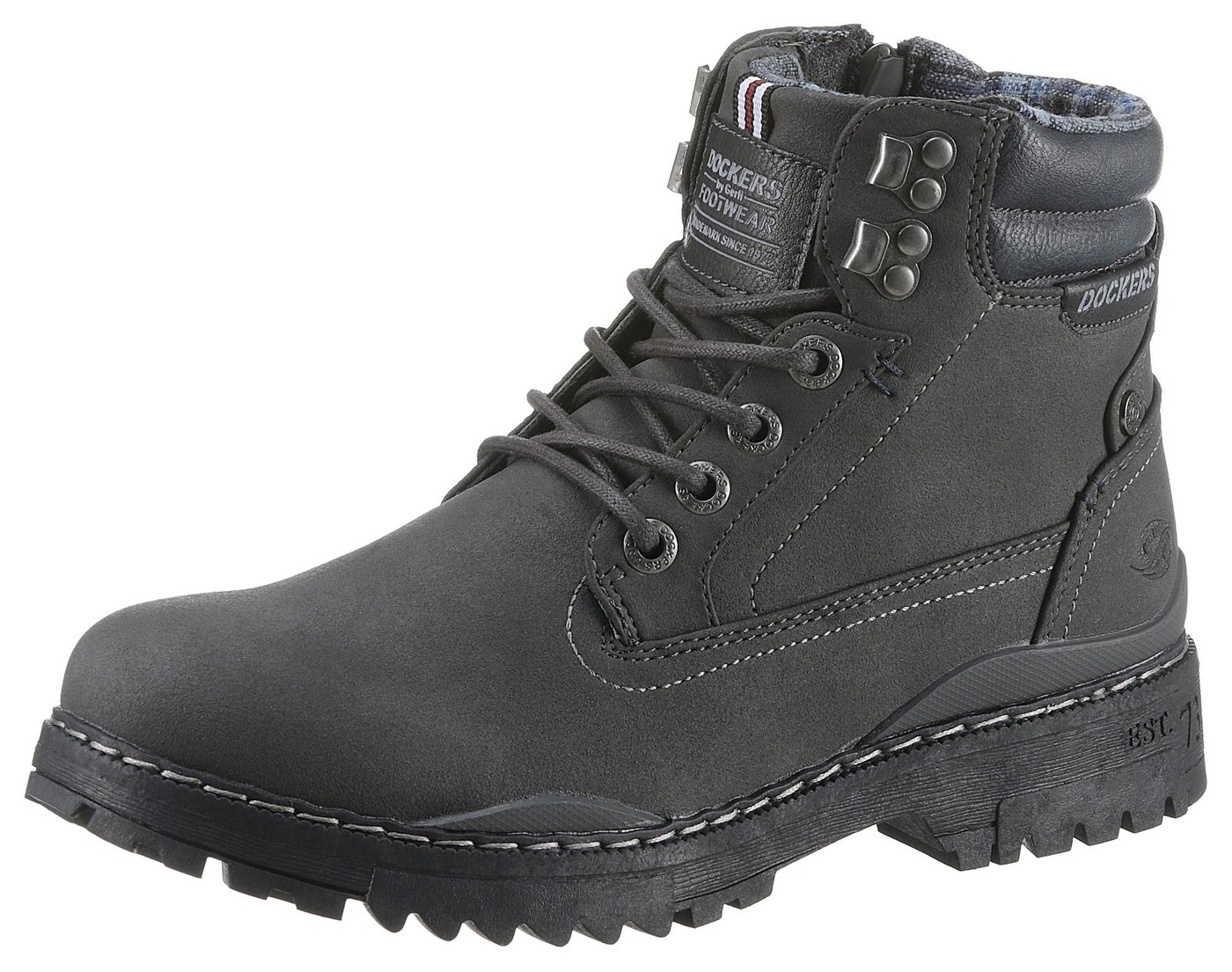 Dockers by Gerli Schnürboots Winterboots, Workerboots mit Profilsohle