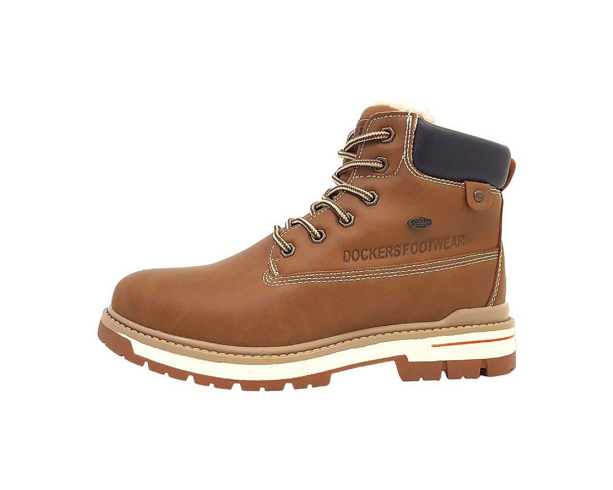 Dockers by Gerli Schnürstiefel Schnürstiefelette (braun)