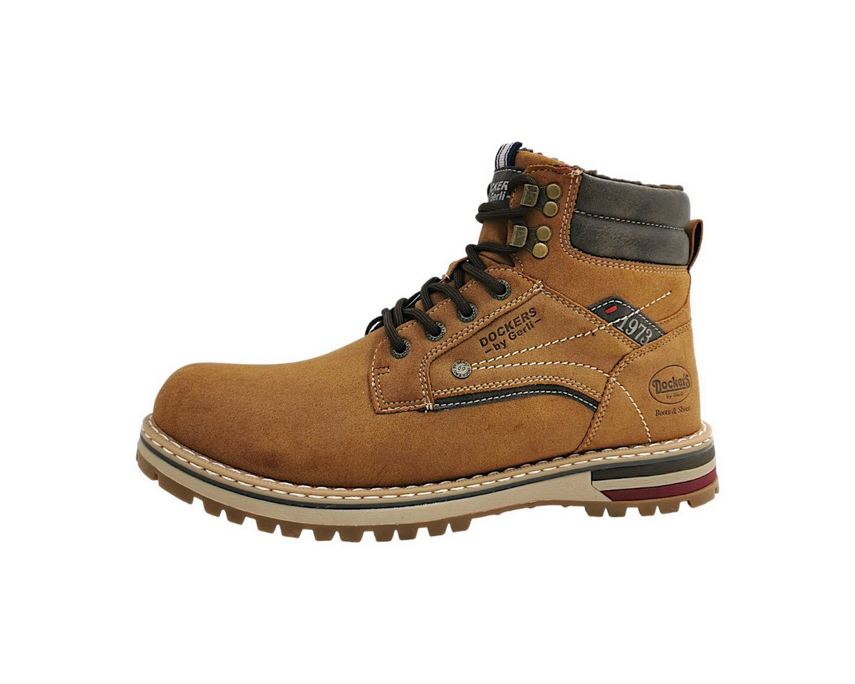 Dockers by Gerli Schnürstiefel Schnürstiefelette (braun)