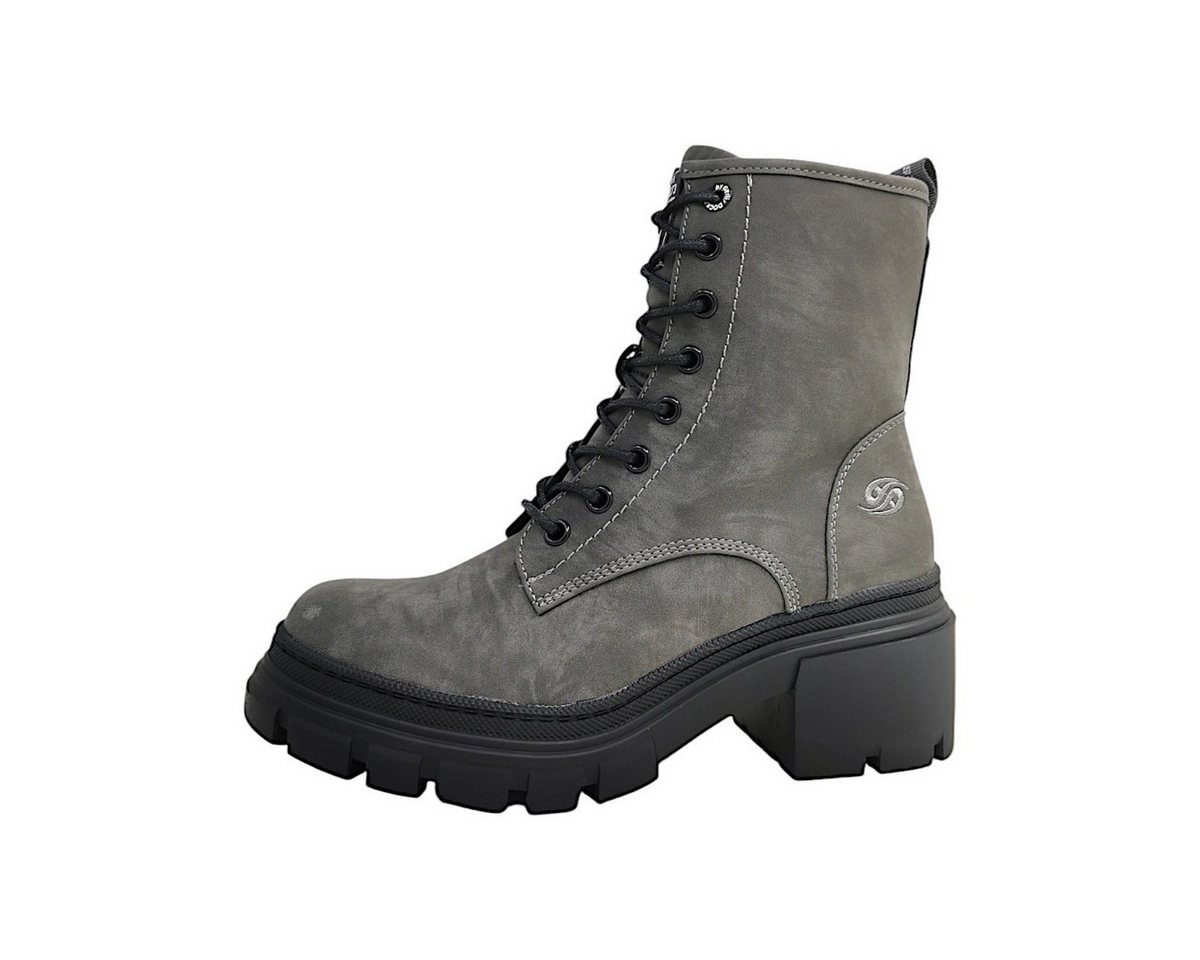 Dockers by Gerli Schnürstiefel Schnürstiefelette (grau)