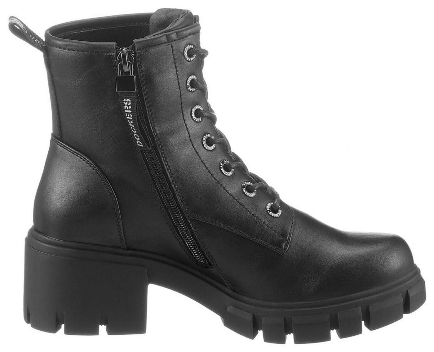 Dockers by Gerli Schnürstiefelette (1-tlg) (schwarz)