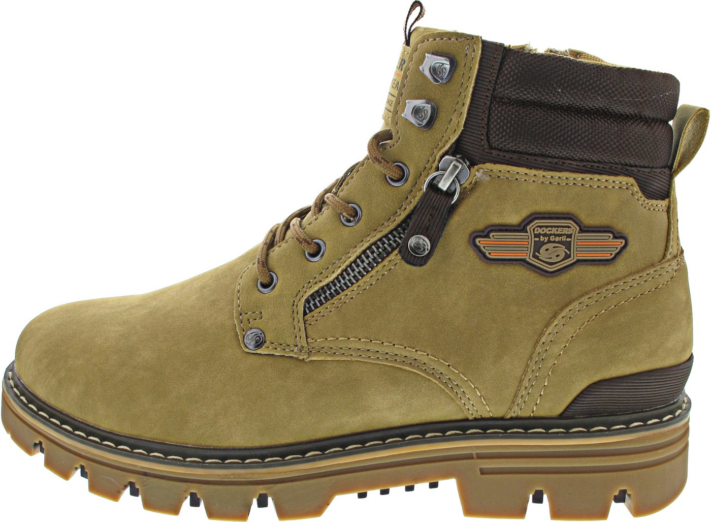 Dockers by Gerli Schnürstiefelette (braun)