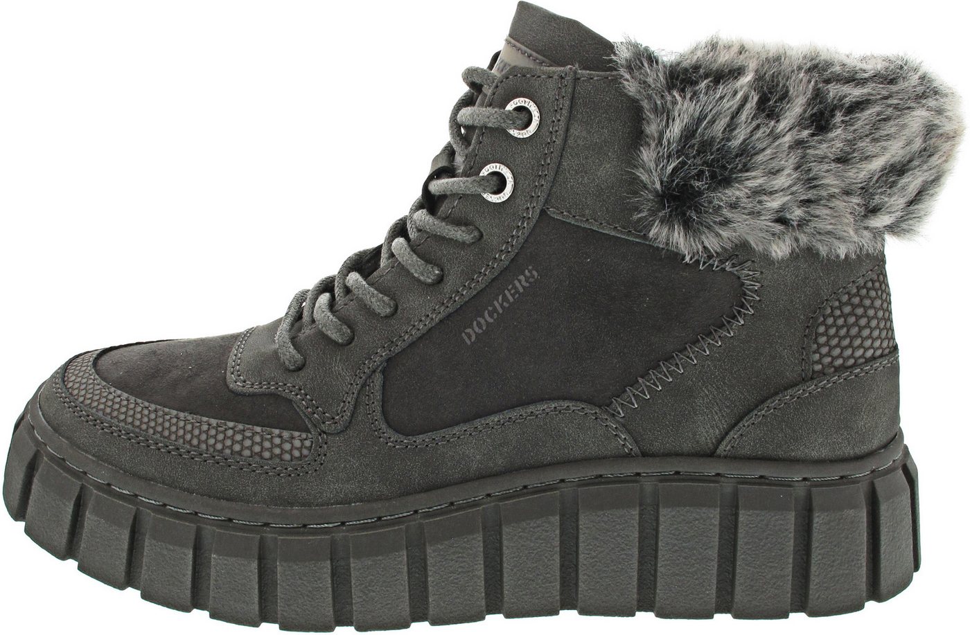 Dockers by Gerli Schnürstiefelette (grau)