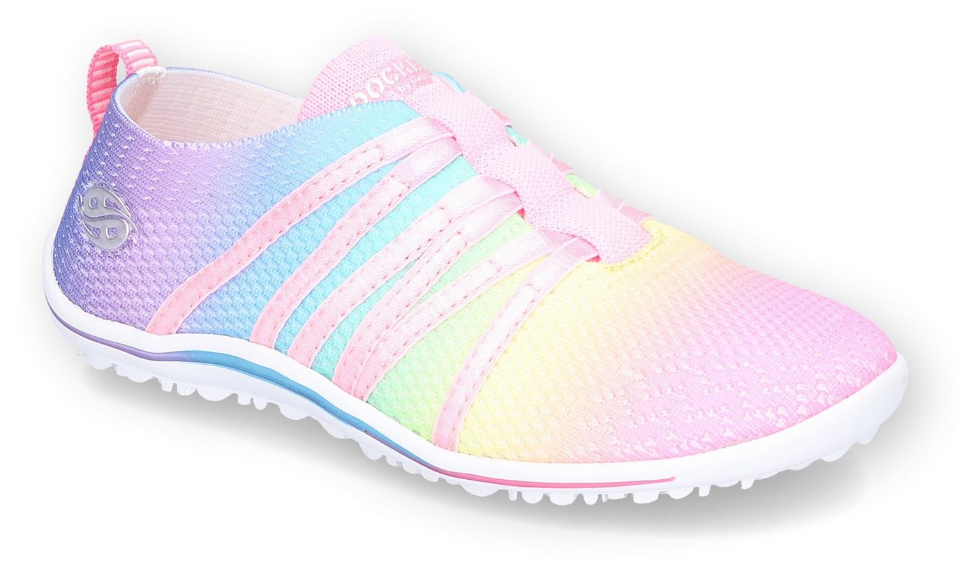 Dockers by Gerli Slip-On Sneaker, Barfußsohle, Schnürschuh, Schlupfschuh mit Gummizug (bunt)