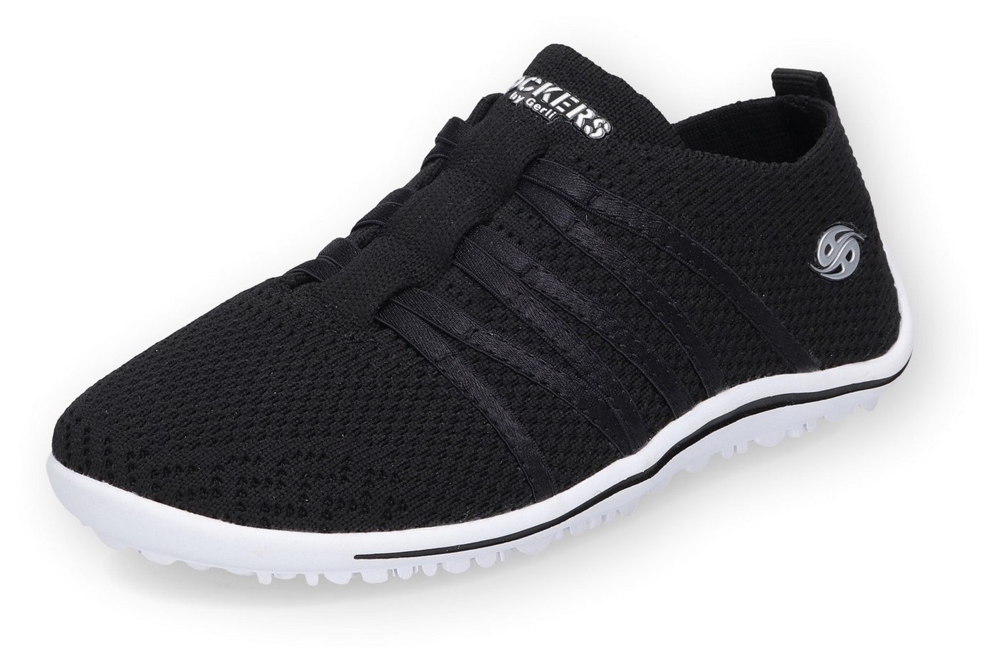 Dockers by Gerli Slip-On Sneaker, Barfußsohle, Schnürschuh, Schlupfschuh mit Gummizug