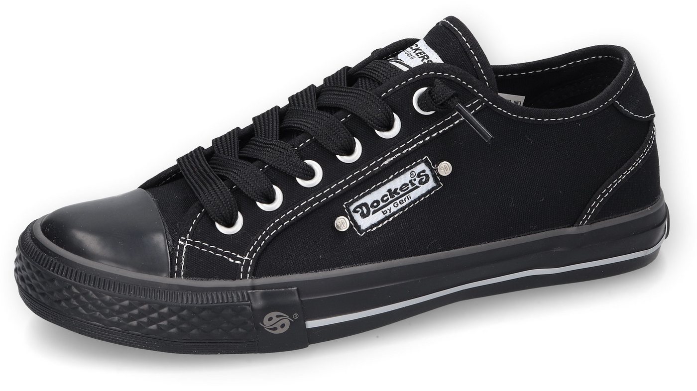 Dockers by Gerli Slip-On Sneaker Sneaker, Schlupfschuh, Freizeitschuh mit elastischer Zierschnürung