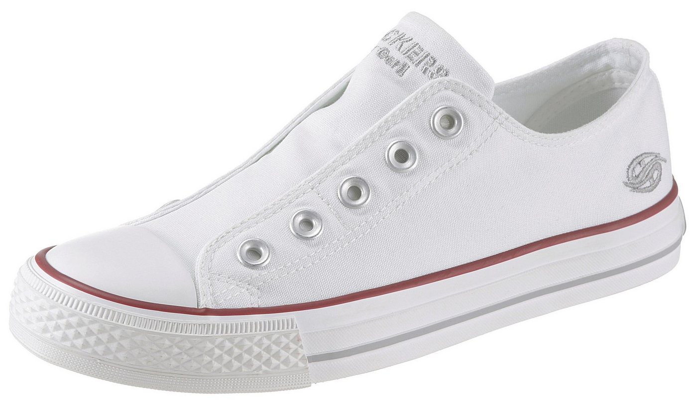 Dockers by Gerli Slip-On Sneaker Sneaker, Schlupfschuh, Freizeitschuh mit verdecktem Gummizug