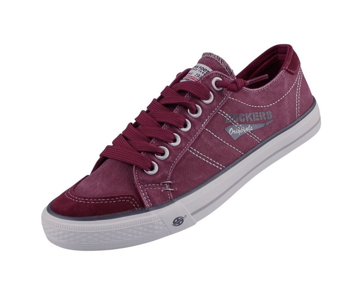 Dockers by Gerli 30ST027-790720 Sneaker Attraktiv lässiger Freizeitsneaker aus Canvas - total trendy.