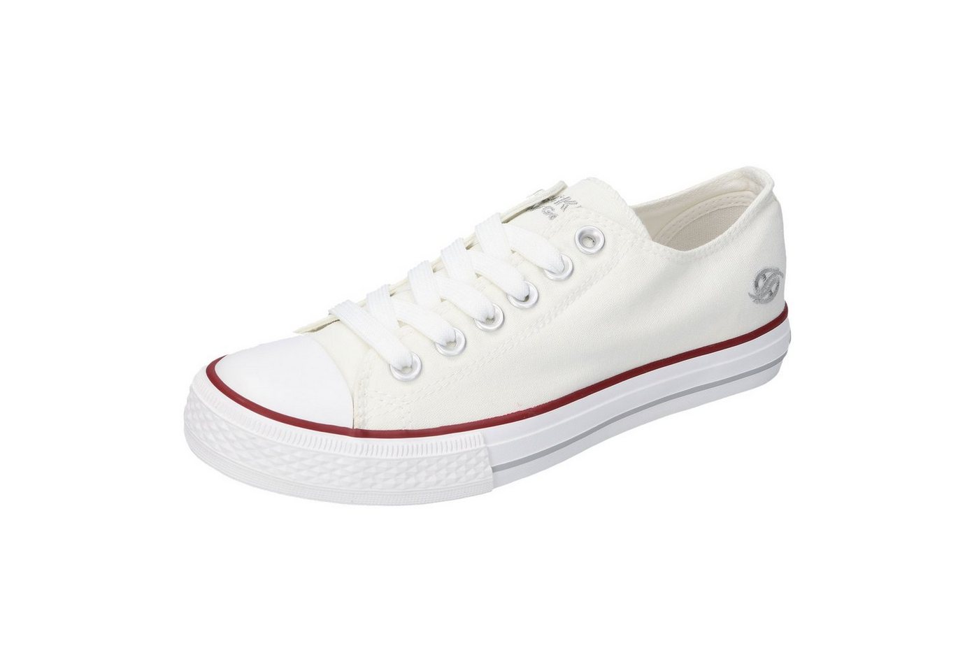 Dockers by Gerli Sneaker Canvas Sneaker mit Ösen an Schaftinnenseite