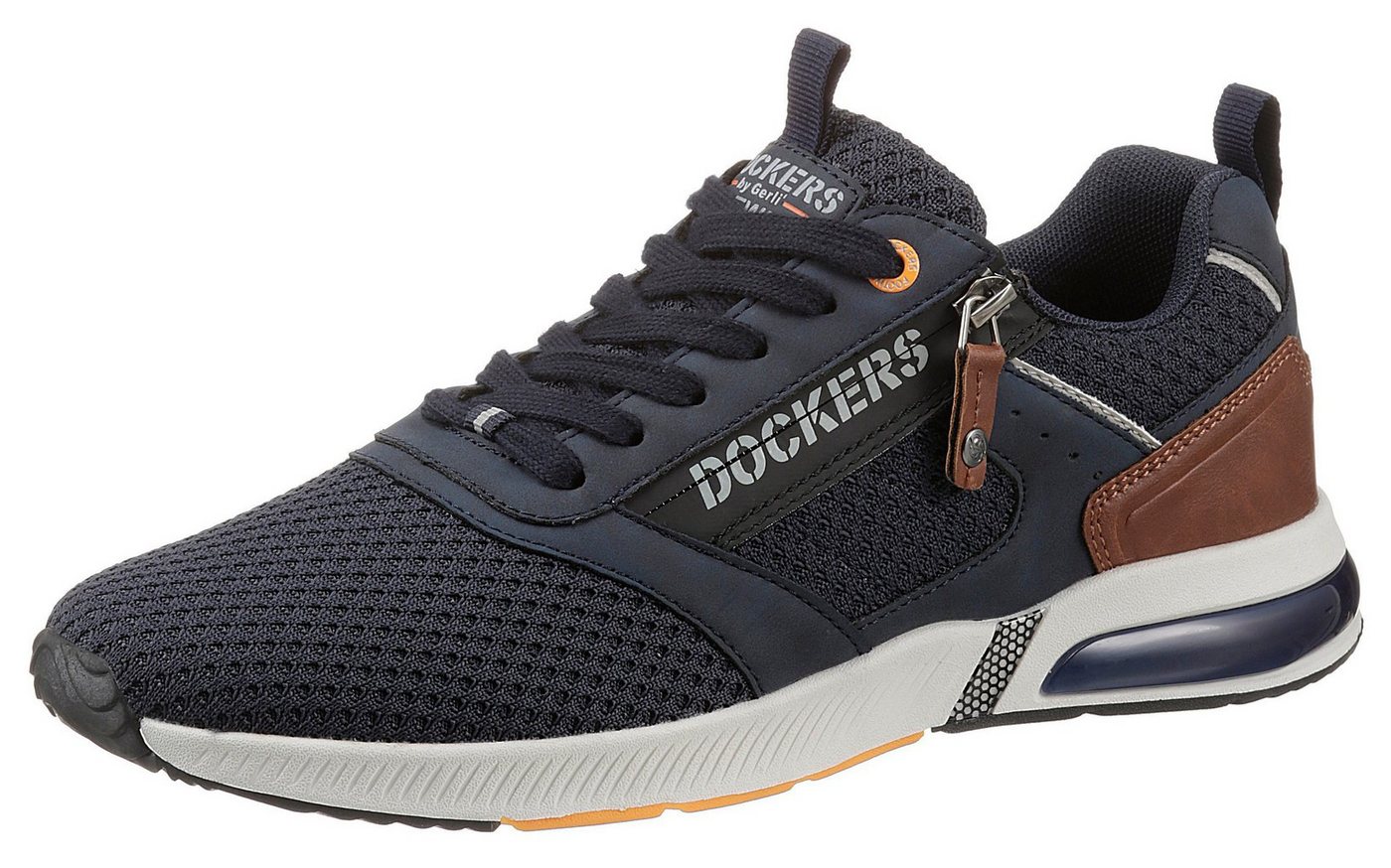 Dockers by Gerli Sneaker, Freizeitschuh, Schnürschuh, komfortabler Schuhweite G (weit)