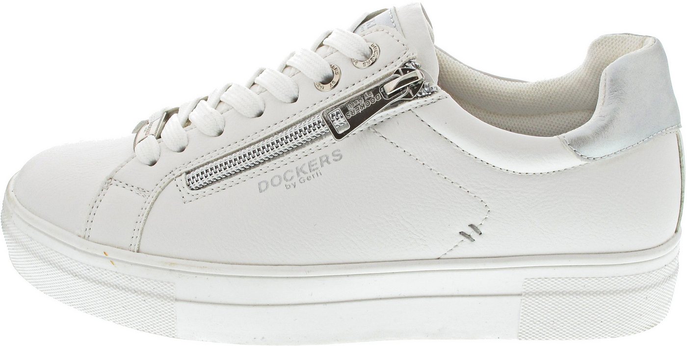 Dockers by Gerli Sneaker (silber/weiß)