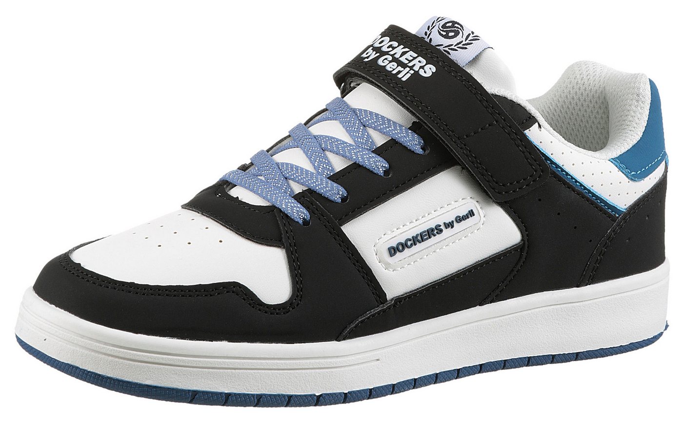 Dockers by Gerli Sneaker, Slip-On Sneaker, Klettschuh, Freizeitschuh mit Gummizug und Klett