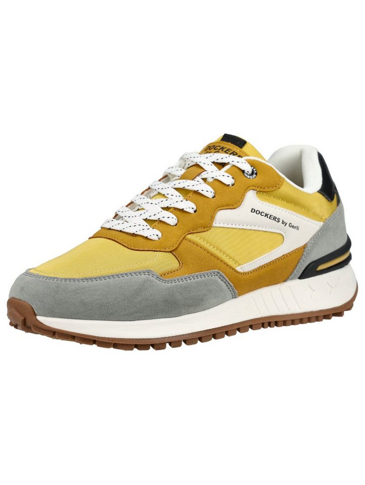 Dockers by Gerli Sneaker Textil Sneaker (gelb)