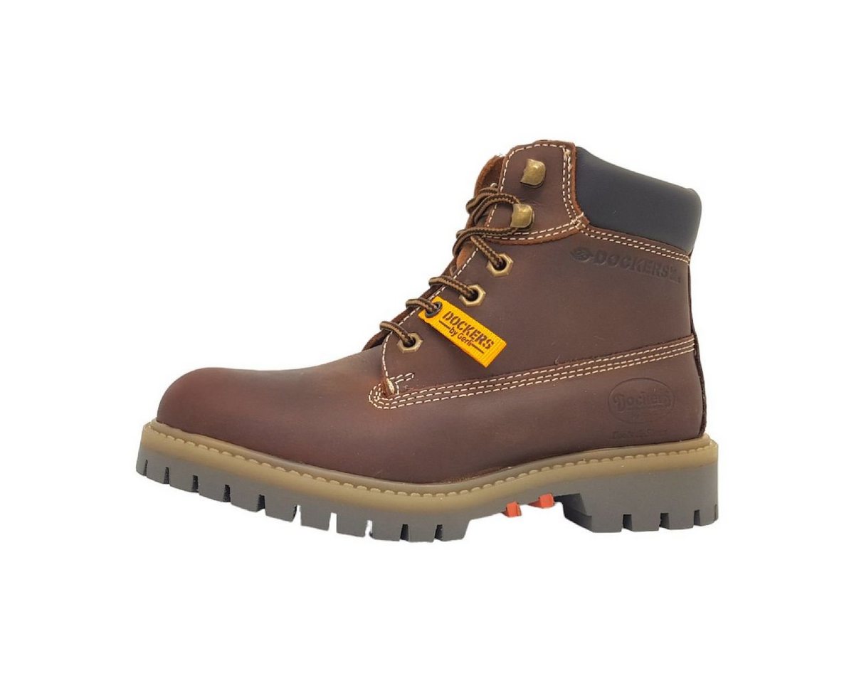 Dockers by Gerli Stiefel Schnürstiefelette (braun)