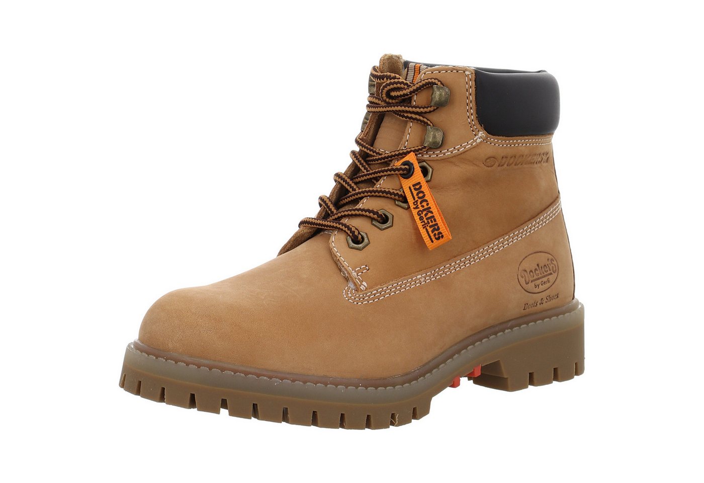 Dockers by Gerli Stiefelette (gelb)