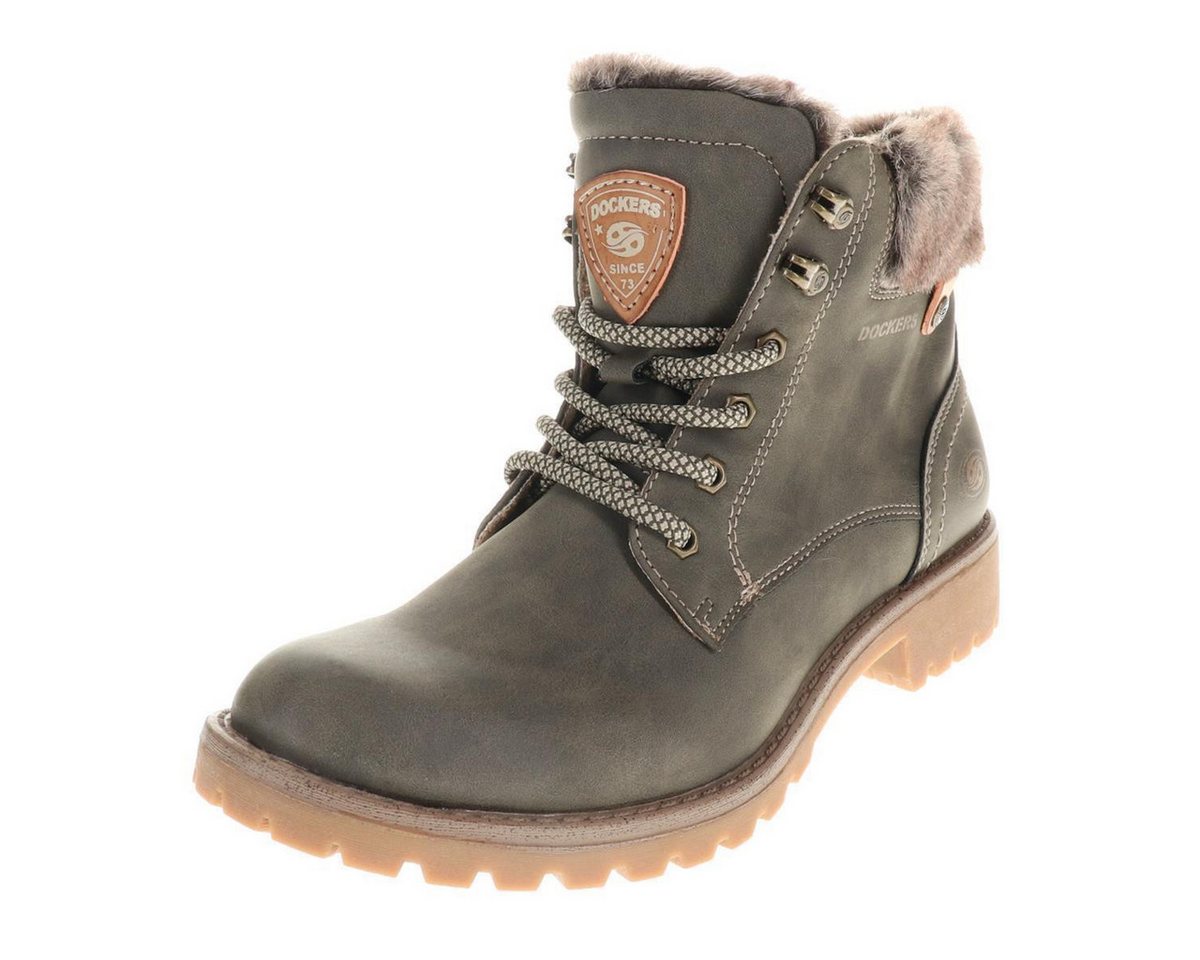 Dockers by Gerli Stiefelette (grau/grün)