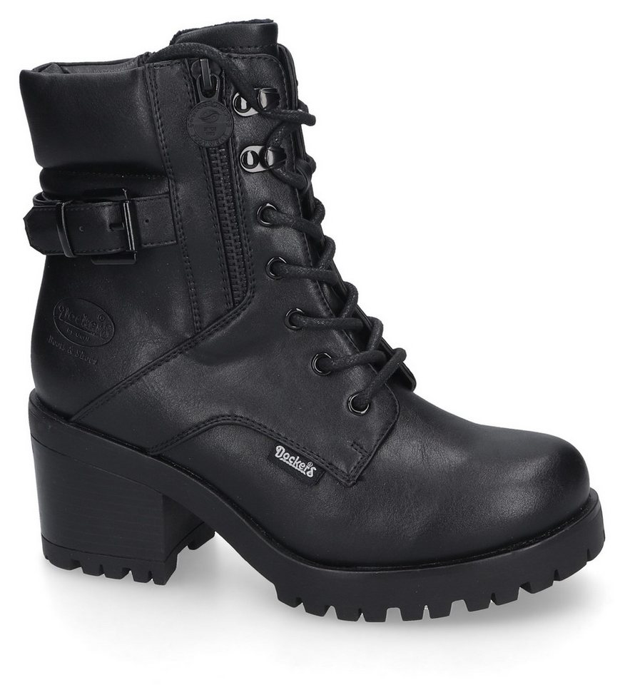 Dockers by Gerli Stiefelette Chunky Boots mit Blockabsatz