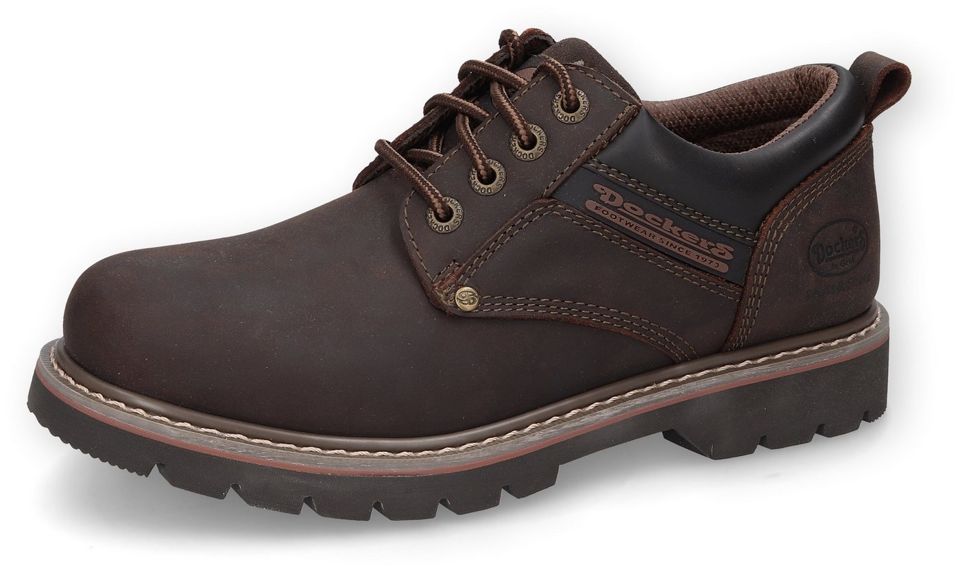 Dockers by Gerli Schnürschuh Trekkingschuh, Trachtenschuh mit Profilsohle
