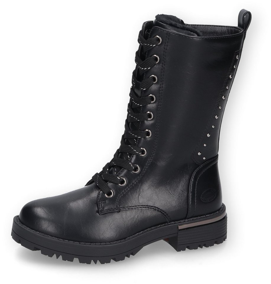 Dockers by Gerli Winterboots Biker Boots, Stiefel mit Reißverschluss