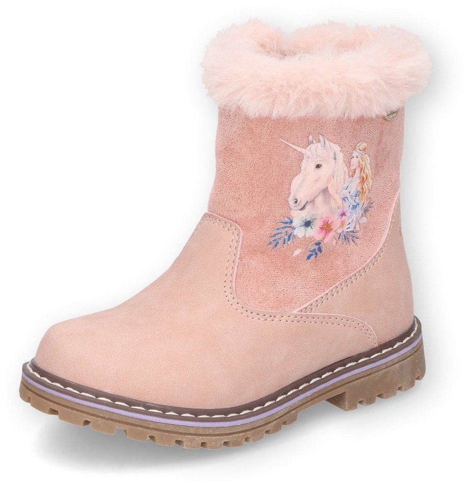 Dockers by Gerli Winterboots Stiefel, Glitzerschuh mit Warmfutter