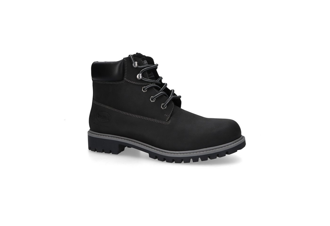Dockers by Gerli Winterboots Winterboots, Workerboots mit Profilsohle (schwarz)