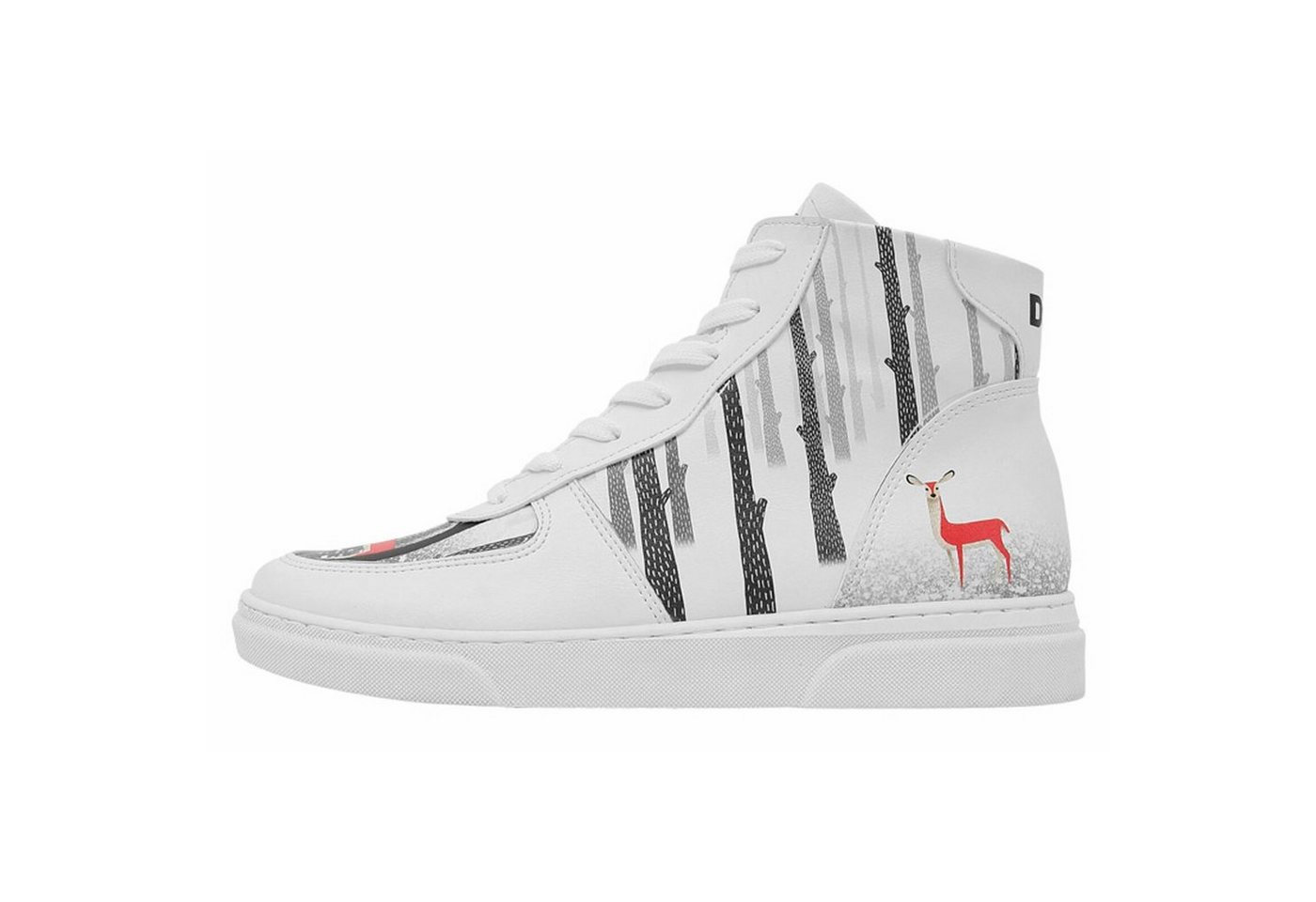 DOGO Ace Boots You're The Colour Of My Life Damen High Sneaker, Ace Stiefelette Handgefertigt