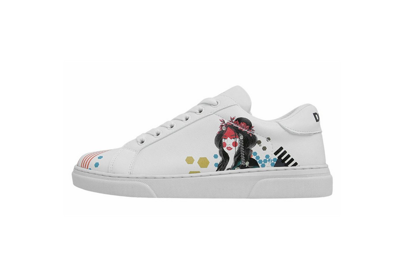 DOGO Ace Low-Top Sneaker Bring Your Colours To Life Damen Sneaker Sneaker Handgefertigt