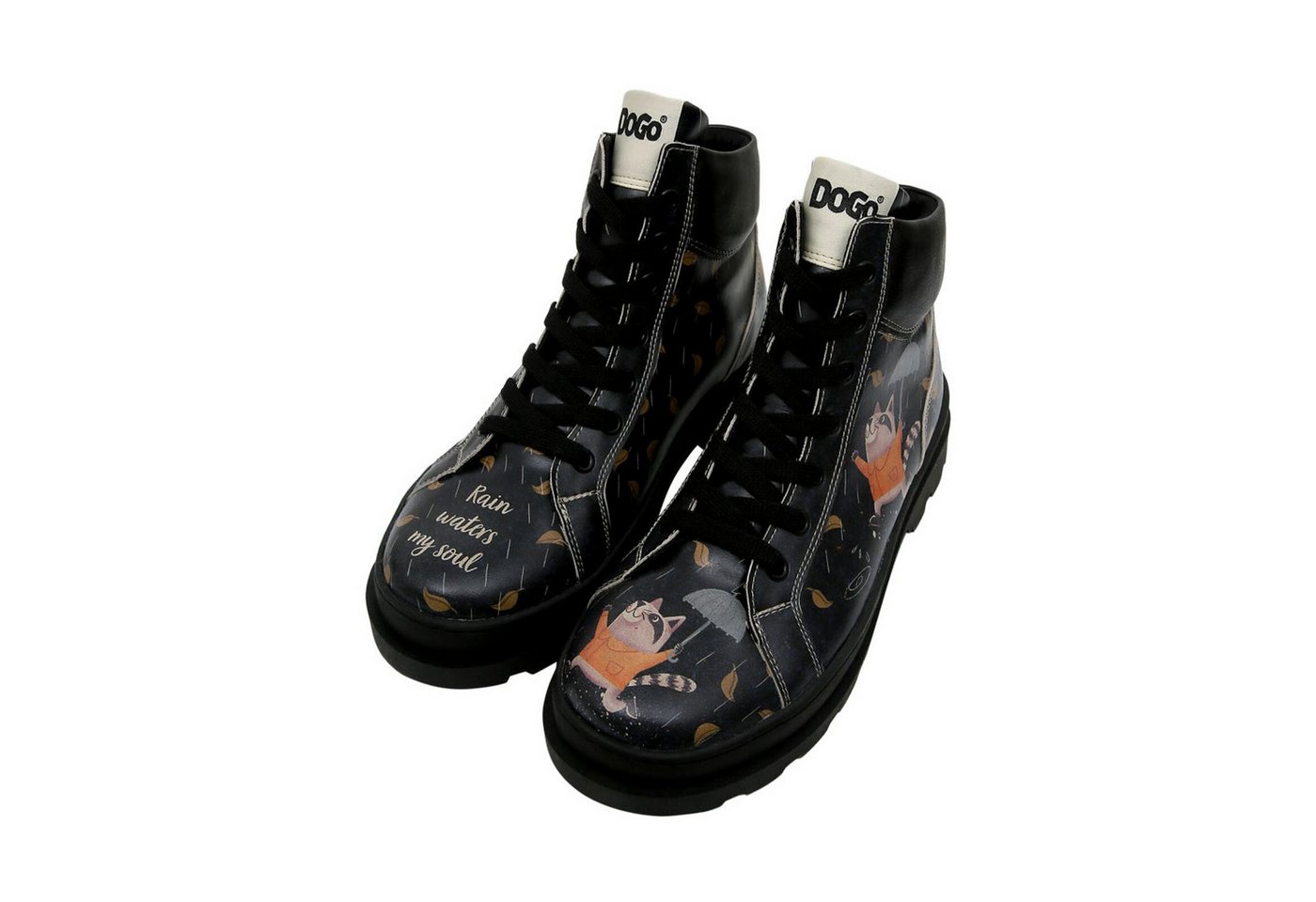 DOGO Adriana Boots Cat Person Damen Stiefeletten, Adriana Explore Winterboots Handgefertigt (bunt)