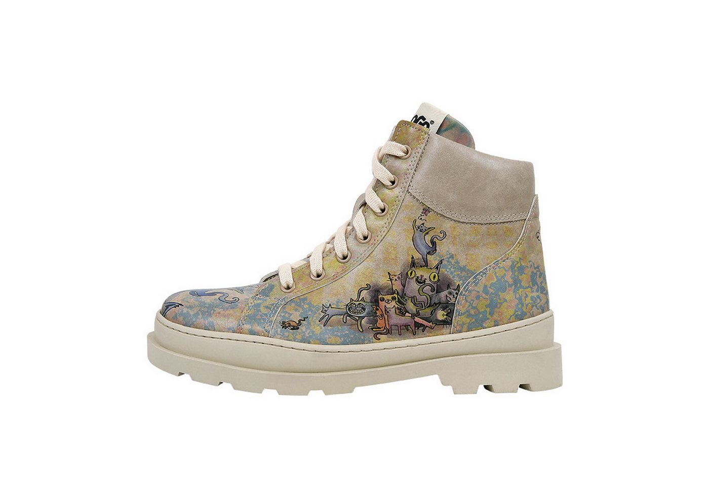 DOGO Adriana Cat Person Damen Stiefeletten Winterboots Handgefertigt