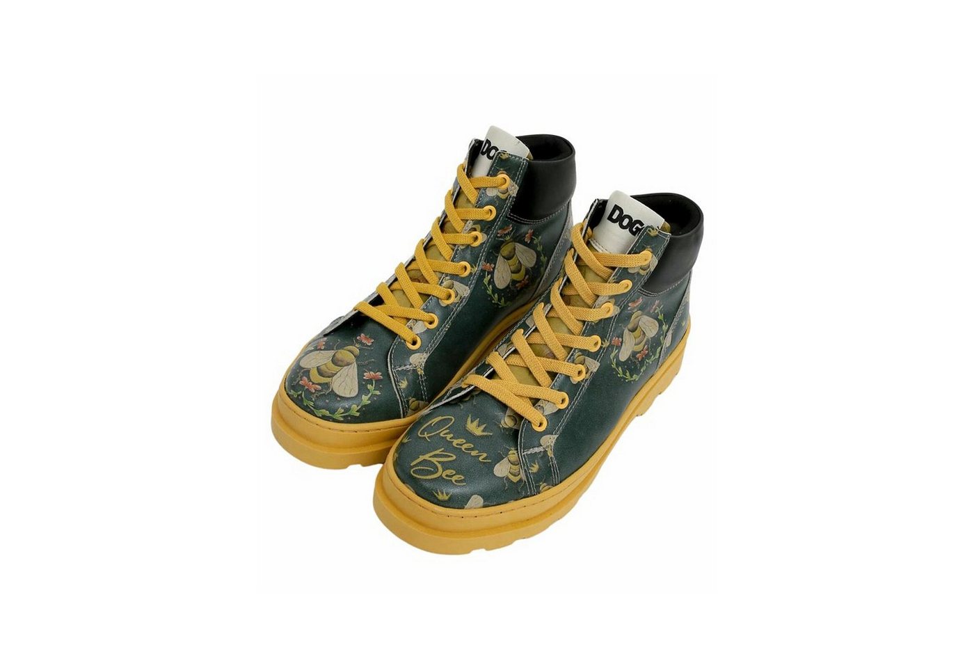 DOGO Adriana Queen Bee Damen Stiefeletten Winterboots Handgefertigt