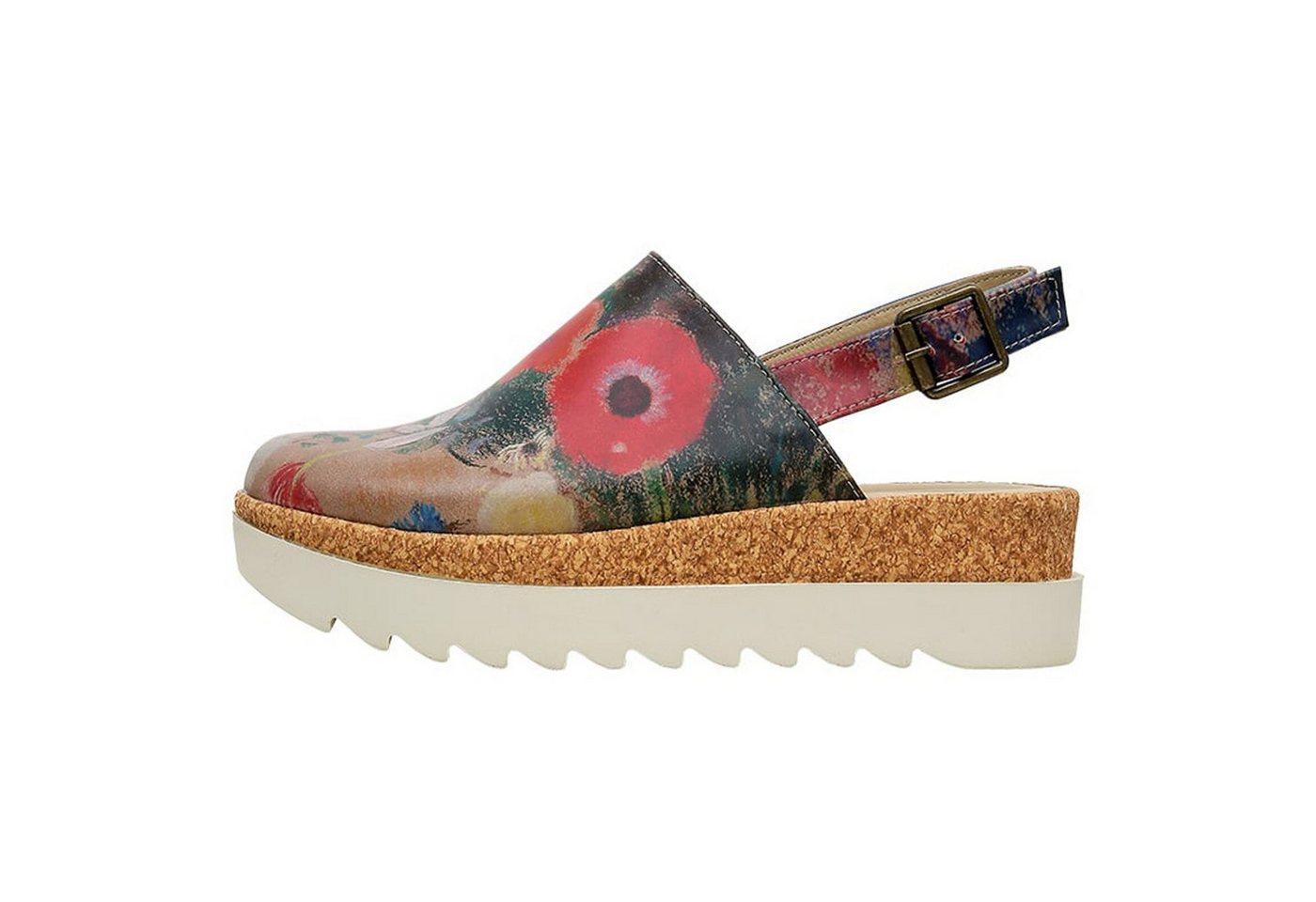 DOGO Akita Full Of Hope Damen Sandalen Clog Handgefertigt