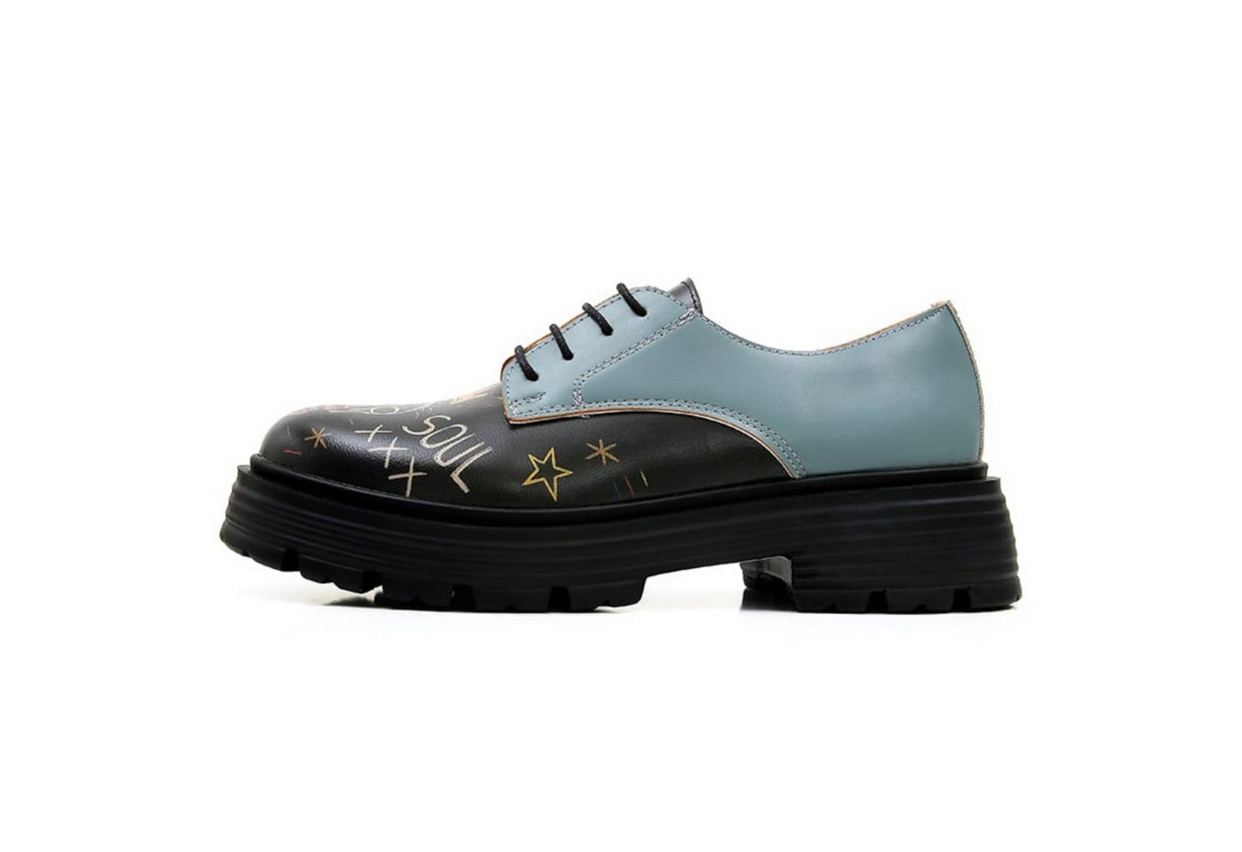 DOGO Brooklyn Radiant-Child Damen Halbschuhe Ballerina Handgefertigt