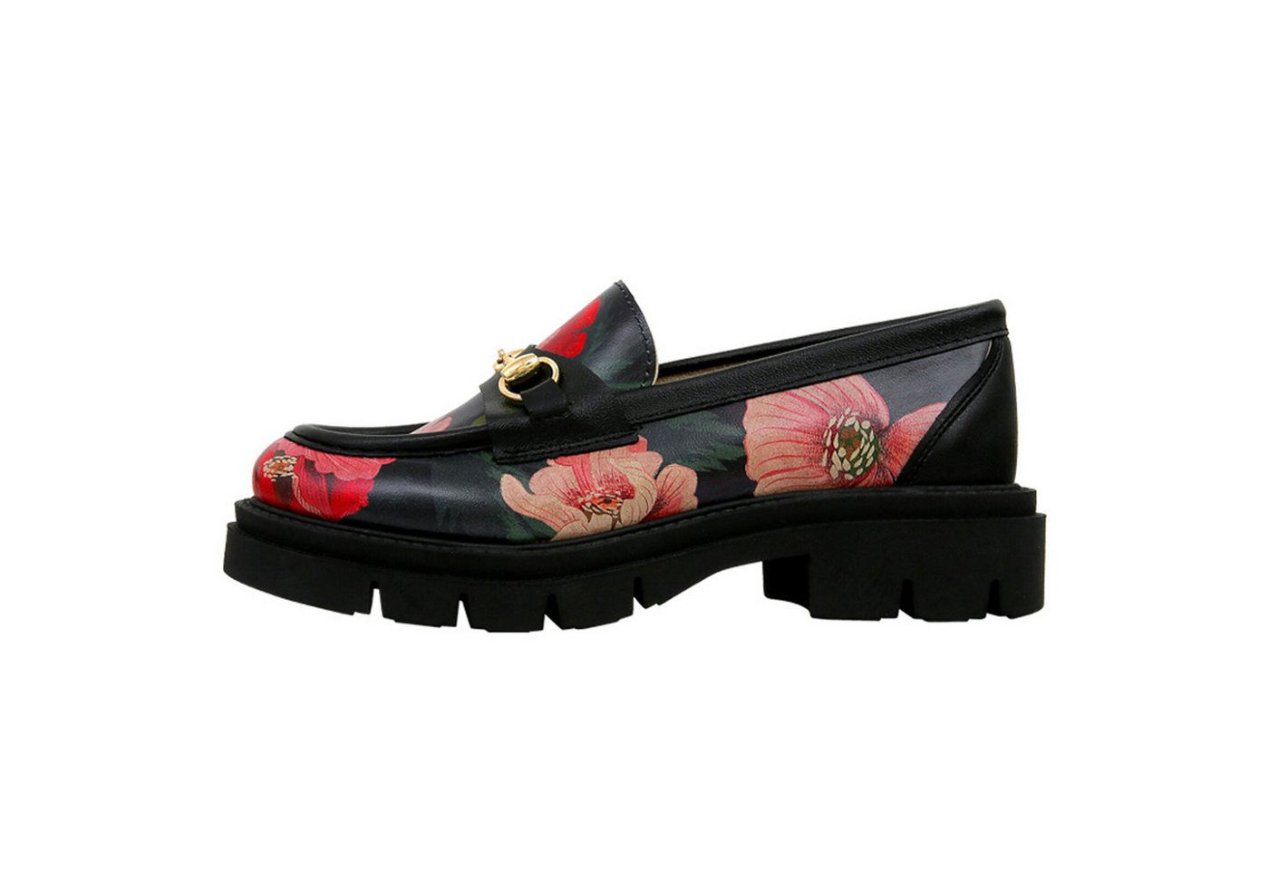 DOGO Cindy Loafer Poppy Damen Halbschuhe Loafer Handgefertigt