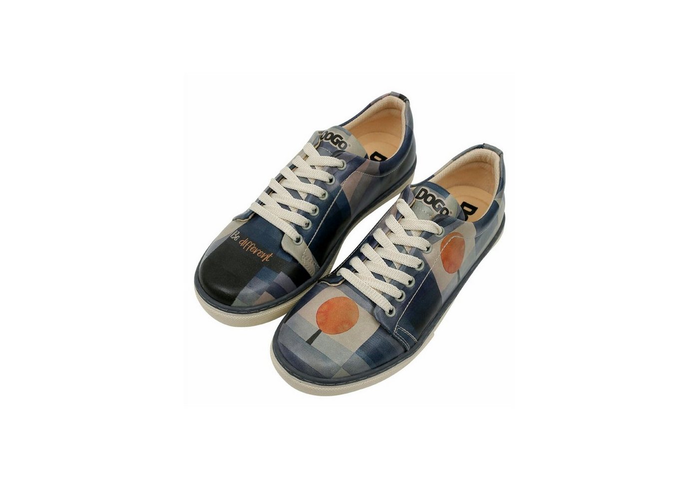 DOGO Classic Schnürsneaker Be Different Damen Sneaker Sneaker Handgefertigt