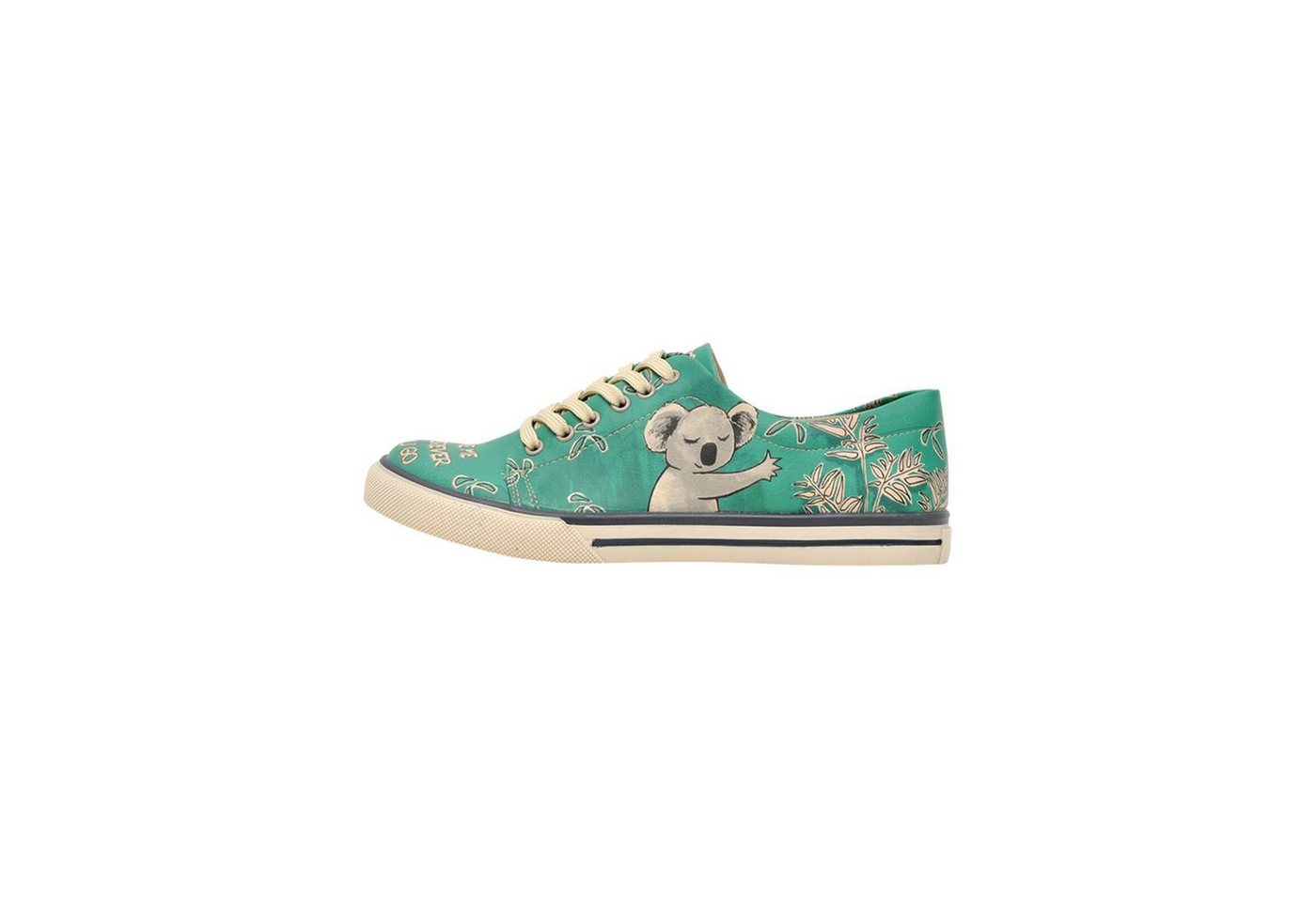 DOGO Classic Schnürsneaker Koala Hug Damen Sneaker Sneaker Handgefertigt