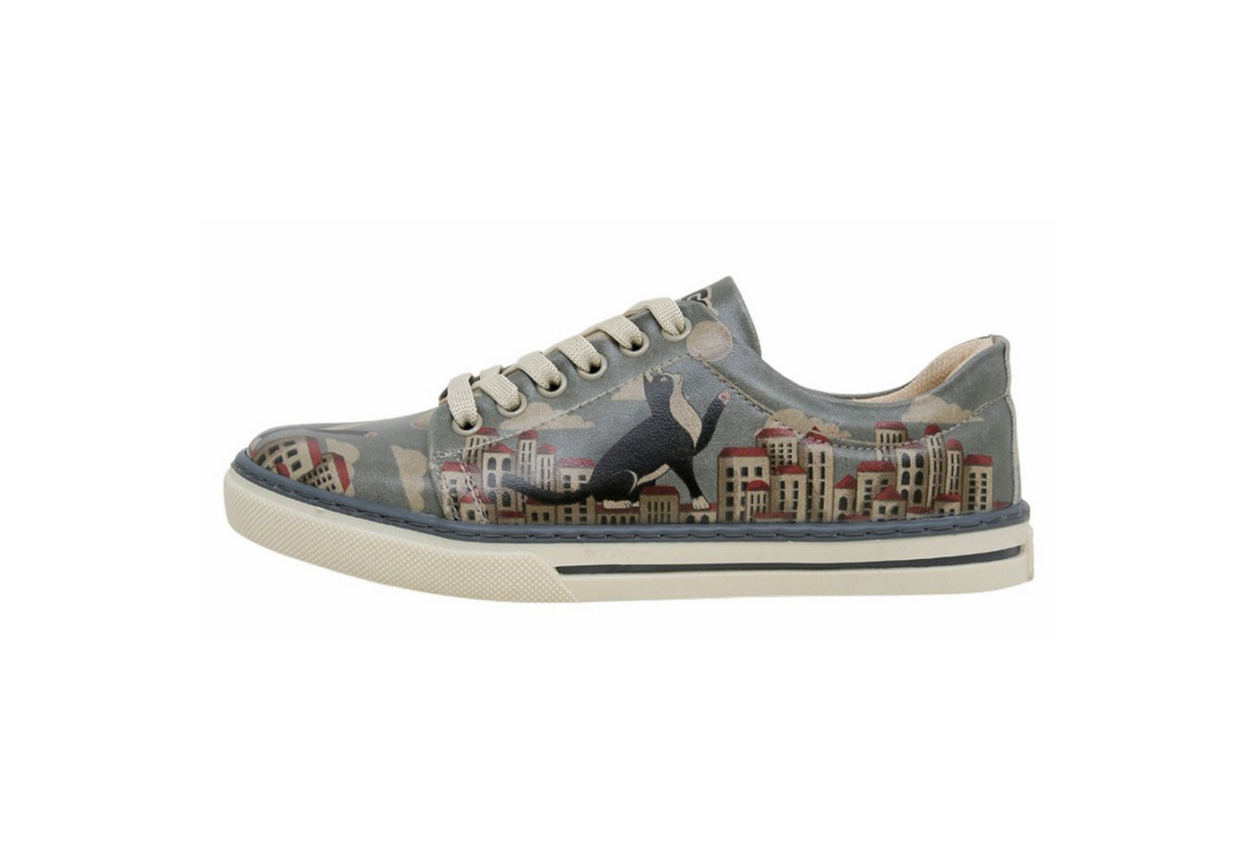 DOGO Classic Schnürsneaker Over The Moon Damen Sneaker Sneaker Handgefertigt