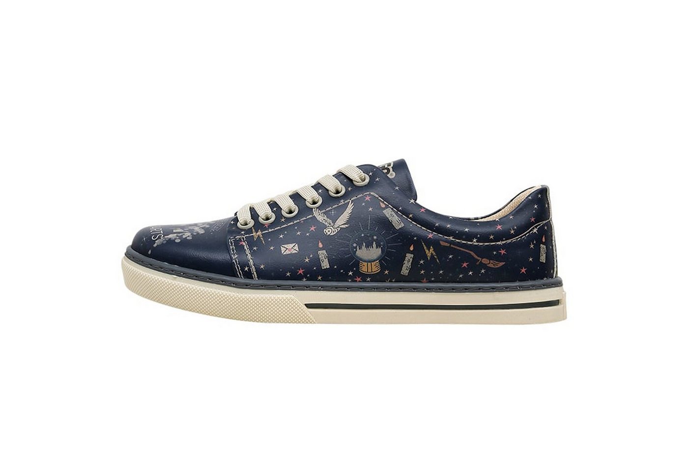 DOGO Classic Schnürsneaker Stay-At-Hogwarts Damen Sneaker Sneaker Handgefertigt