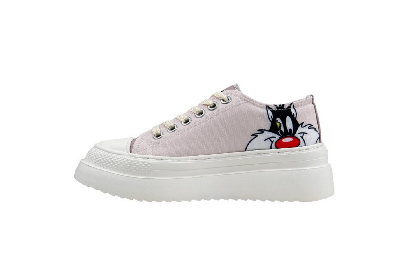 DOGO Freya Low-Top Sneaker Puddy Tat Damen Sneaker Sneaker Handgefertigt