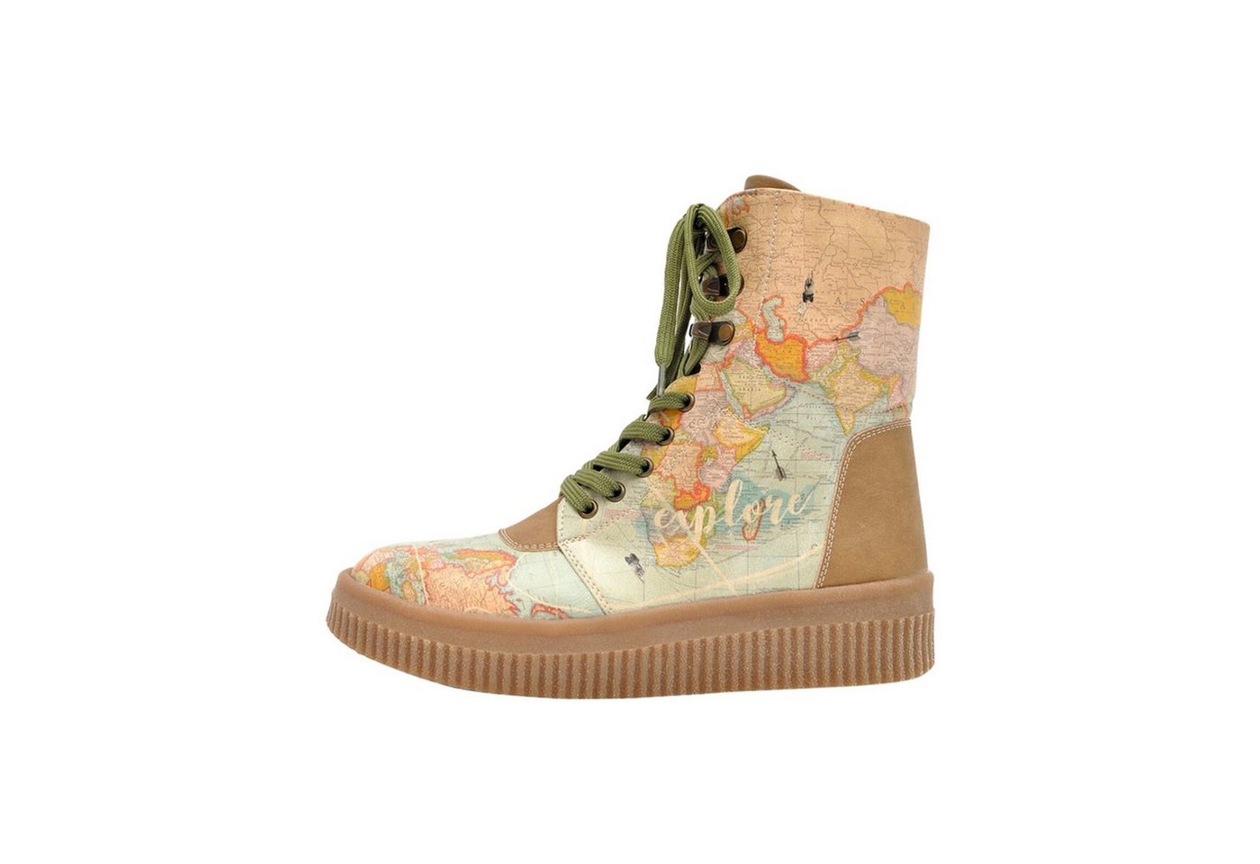 DOGO Future High Top Boots Explore Damen Stiefeletten Schnürboots Handgefertigt