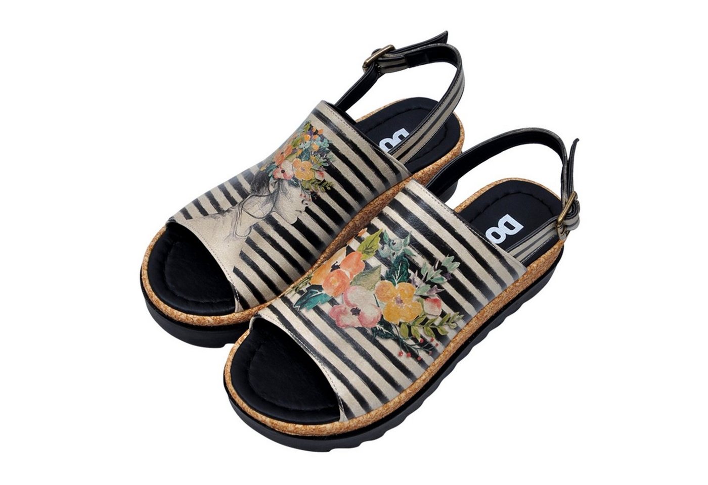 DOGO Gigi Sandale Dreamer Damen Sandalen Sandalette Handgefertigt