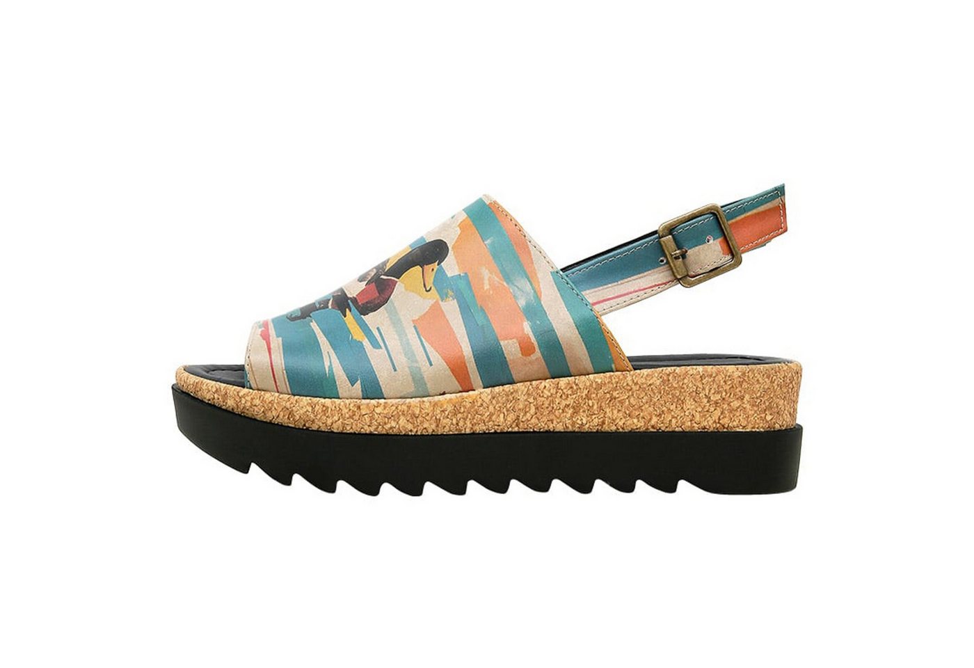 DOGO Gigi Sandale Goose Bumps Damen Sandalen Sandalette Handgefertigt