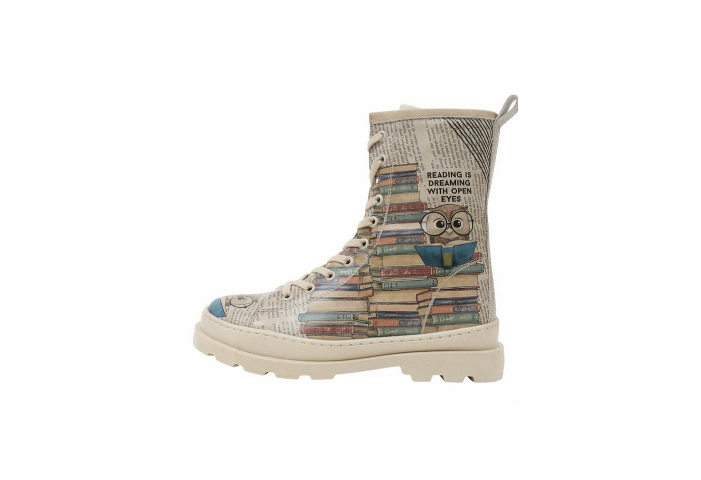 DOGO Gisele Schnürstiefel Boots You Decide Damen Stiefeletten, Gisele Stiefelette Handgefertigt
