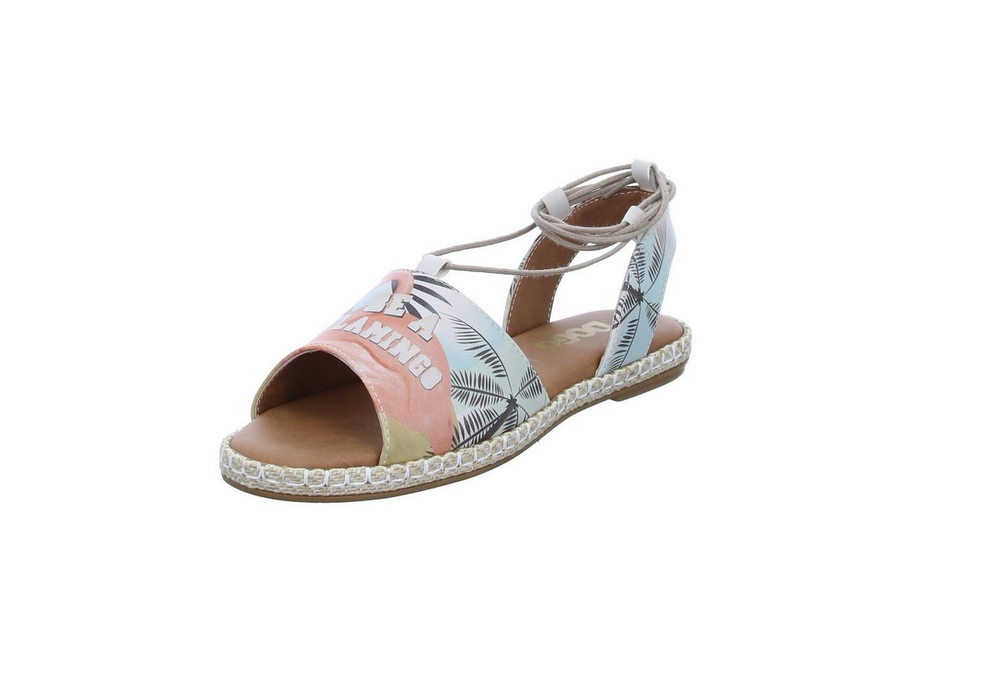 DOGO Be a Flamingo Riemchensandalette
