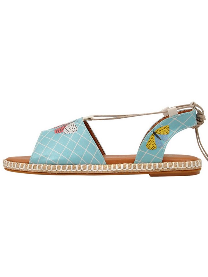 DOGO Hazel Sandale Les Papillons Damen Sandalen Sandale Handgefertigt