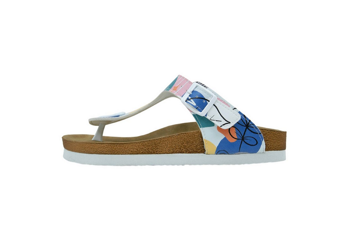 DOGO Lila Zehentrenner No More Drama Damen Sandalen, Lila Zehentrenner Handgefertigt