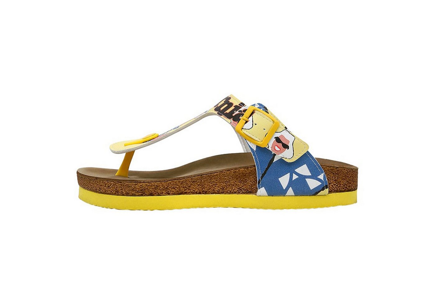 DOGO Lila Zehentrenner Southern California Damen Sandalen Zehentrenner Handgefertigt