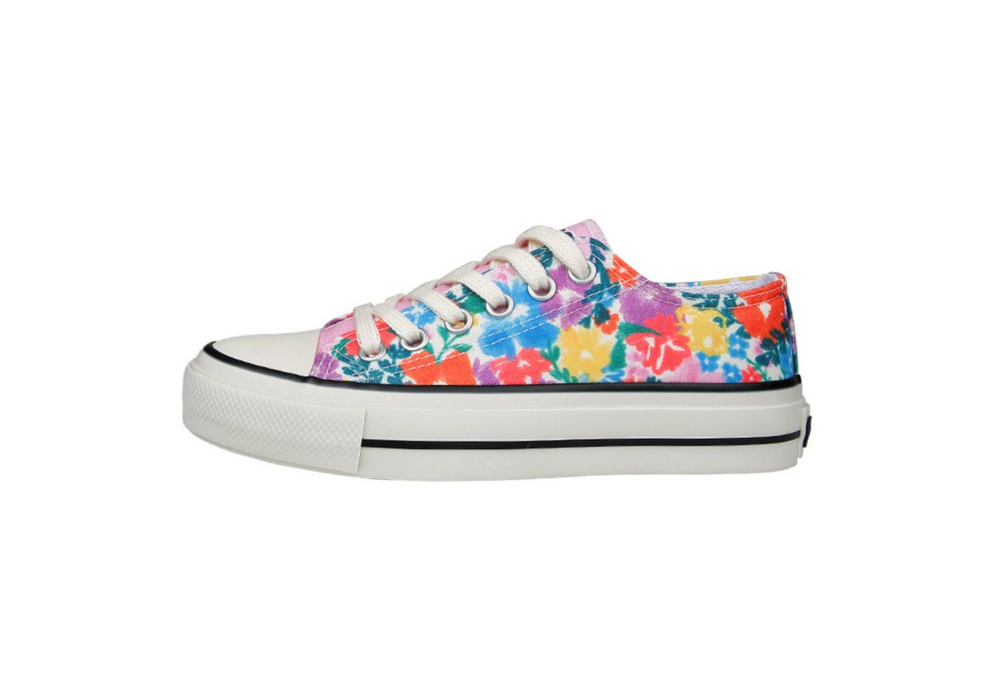 DOGO Liria Low-Top Sneaker Floral Damen Sneaker Sneaker Handgefertigt